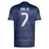 Camisola Real Madrid Vini JR 7 Homen Equipamento 2ª 2025-26